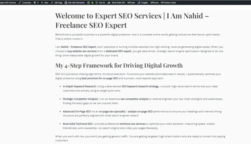 SEO Portfolio